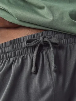 Best Next Sage Green/Slate Grey Jersey Short Pyjamas Set 2 Pack