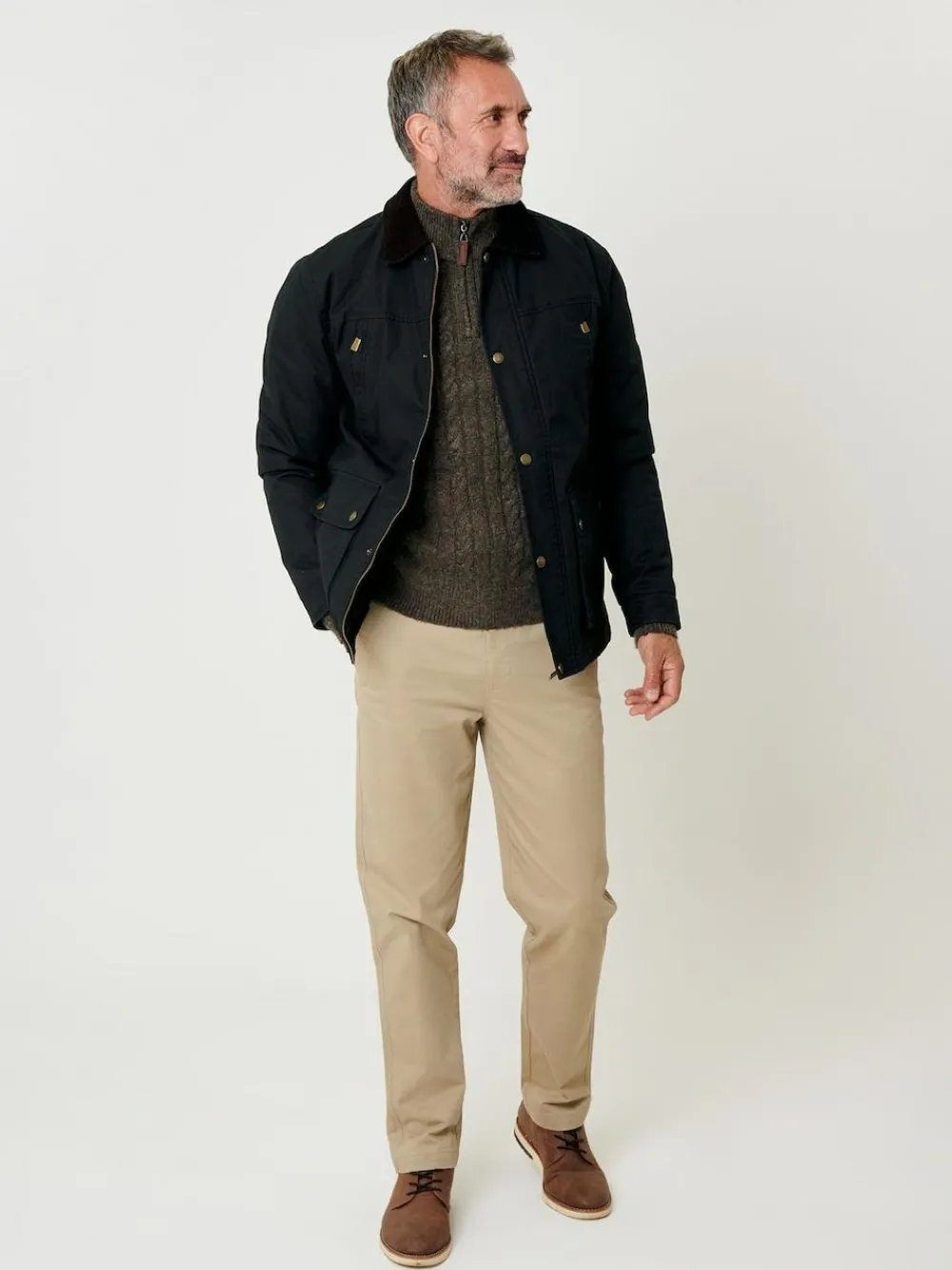 Saltwell Waxed Cord Collar Jacket^ Coats & Jackets|Coats & Jackets