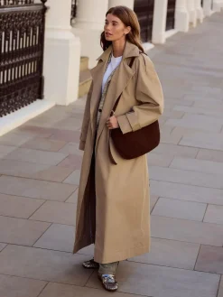 Sale Next Sand N. Premium Trench Coat
