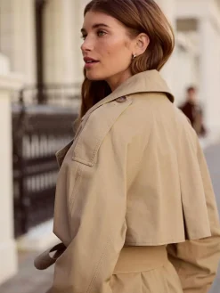 Sale Next Sand N. Premium Trench Coat