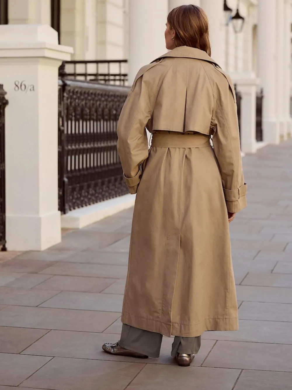 Sale Next Sand N. Premium Trench Coat