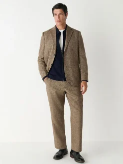 Next Relaxed Fit Wool Blend Suit Trousers^ Pants & Chinos