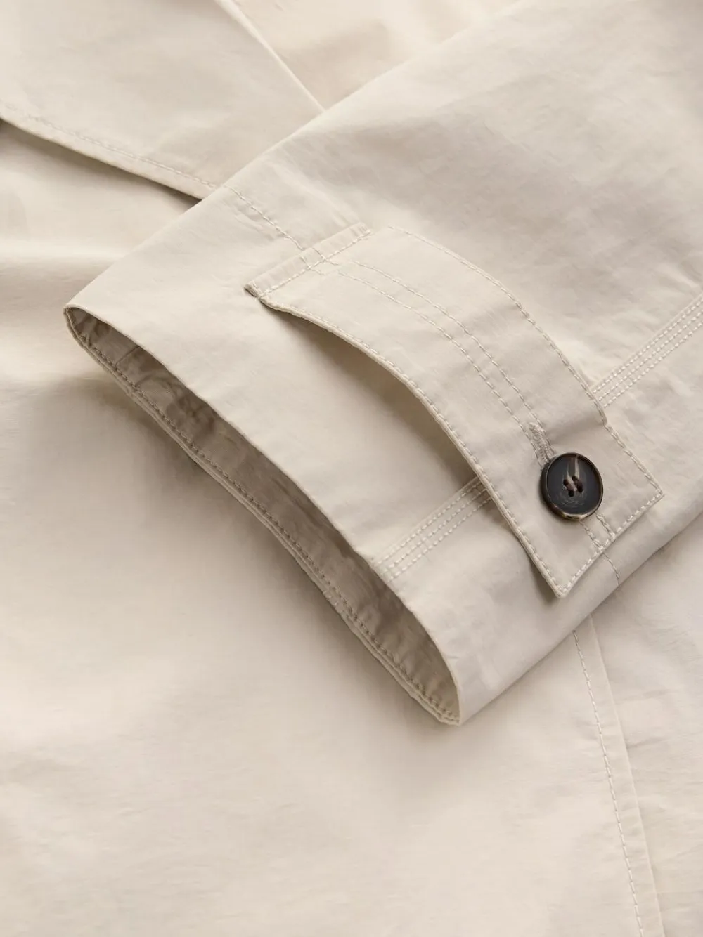 Outlet Next Shower Resistant Trench Coat Sand