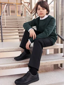 Schuh Black BTS Rami Derby Shoes^BOY School Shoes|Boys Shoes