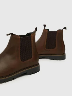 Sale Schuh Standard Fit Dawson Leather Chelsea Boots Brown