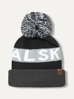Sealskinz Foulden Water Repellent Cold Weather Bobble Hat Black