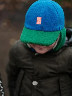 Sealskinz Kids Blue Peterstone Waterproof Extreme Cold Weather Sherpa Fleece Hat^BOY Hats & Scratch Mitts|Hats