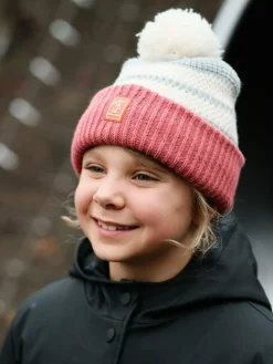 Outlet Sealskinz Kids Grey Pulham Waterproof Cold Weather Bobble Hat
