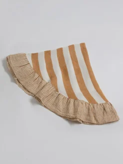 Secret Linen Store Amber Wide Stripe 100% Linen Table Cloth^ Table Linen, Placemats & Coasters|Branded Kitchenware
