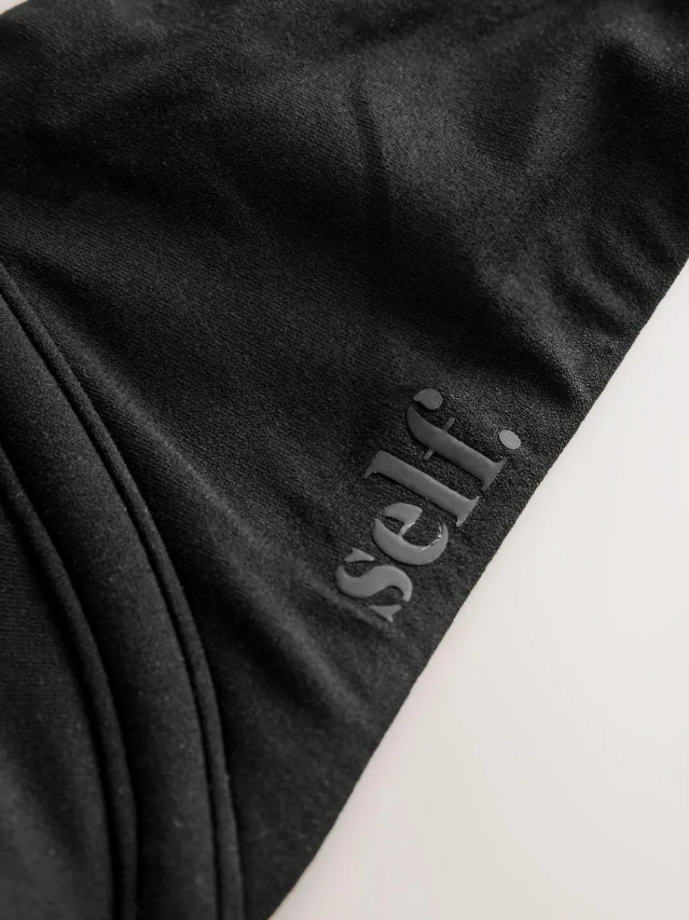 Hot self. Pad Plunge Smoothing Scoop Bra Black