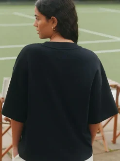 self. Black/White T-Shirts 2 Pack^Women Tops & T-Shirts|Loungewear