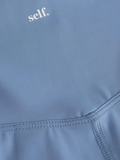 self. Blue High Waist Leggings^Women Loungewear