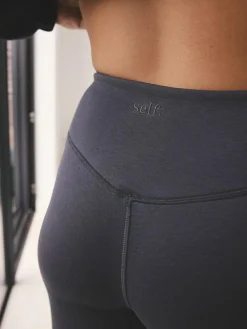 self. Kickflare Joggers Blue