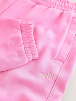 New self. Bright Pink Cuffed Joggers