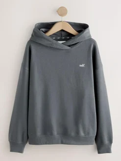 self. Charcoal Grey Hoodie^Women Loungewear|Hoodies & Sweatshirts