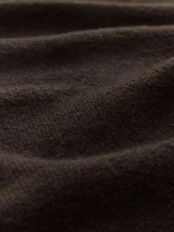 Outlet self. Knit Jumper Chocolate Brown