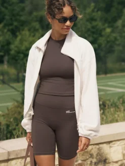 self. Chocolate Cycle Cycling Shorts^Women Shorts