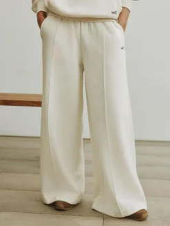 self. Cream Wide Leg Joggers^Women Loungewear|Leggings & Sweatpants