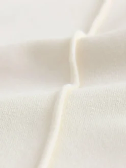 Best self. Ecru/Navy Wide Leg Joggers