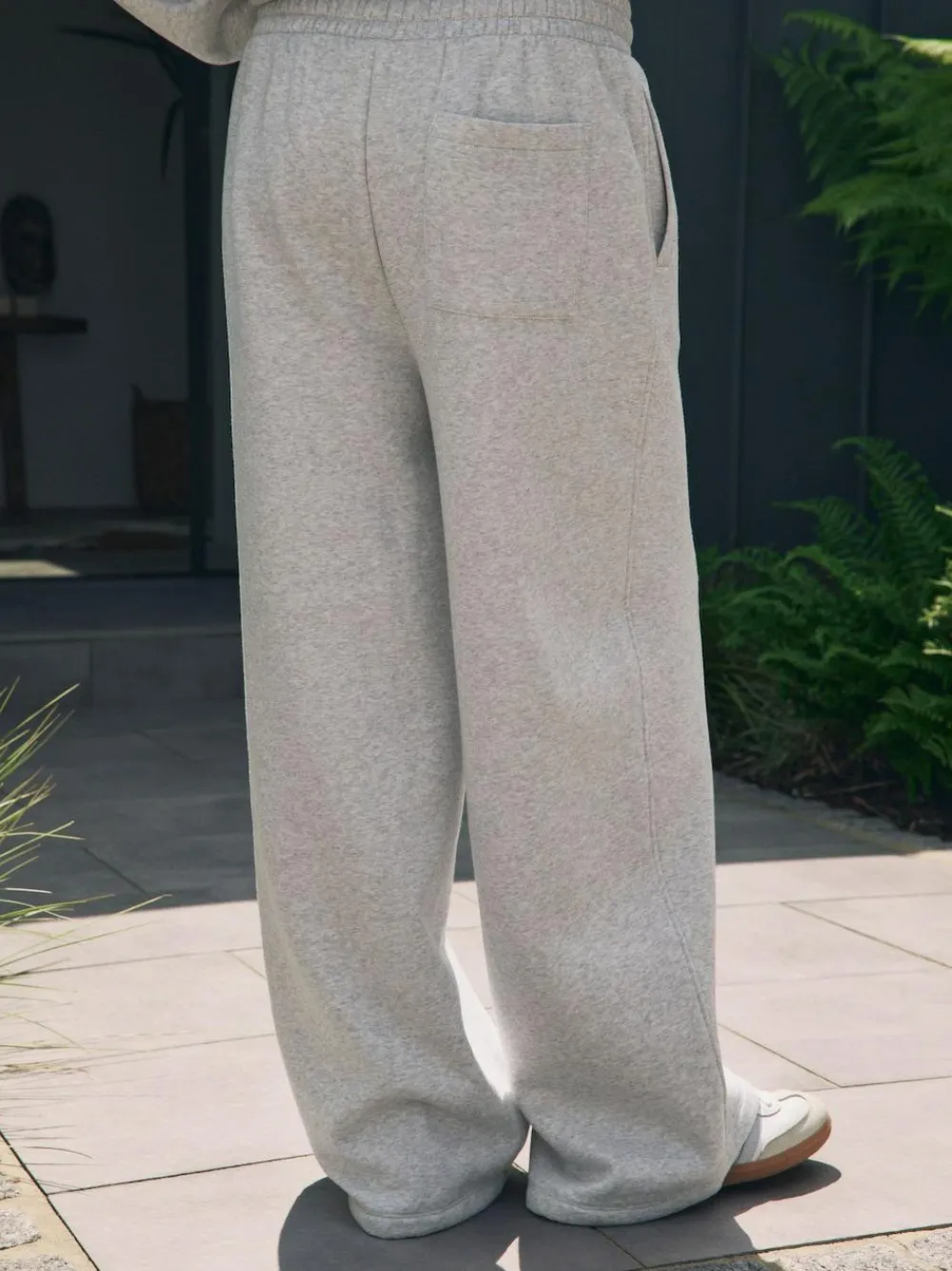 self. Grey Wide Leg Joggers^Women Loungewear