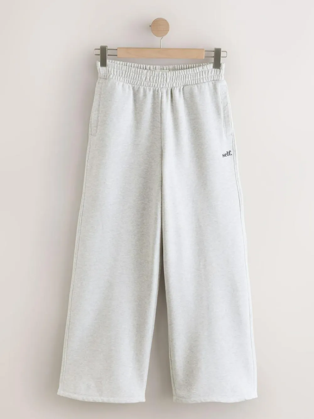 self. Grey Wide Leg Joggers^Women Loungewear