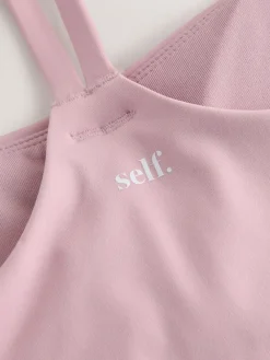 self. Strappy Non Wire Sports Bra^Women Sportswear|Bras