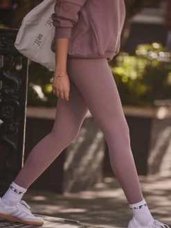 Outlet self. Mauve High Waist Leggings