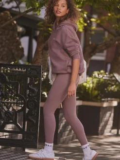 Outlet self. Mauve High Waist Leggings