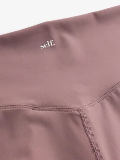 Outlet self. Mauve High Waist Leggings