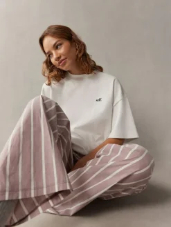 Sale self. Short Sleeve Pyjamas Mauve