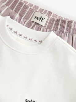 Sale self. Short Sleeve Pyjamas Mauve