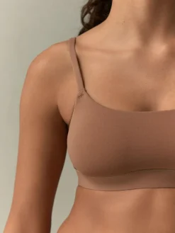Hot self. Bralette Bra Mocha Nude