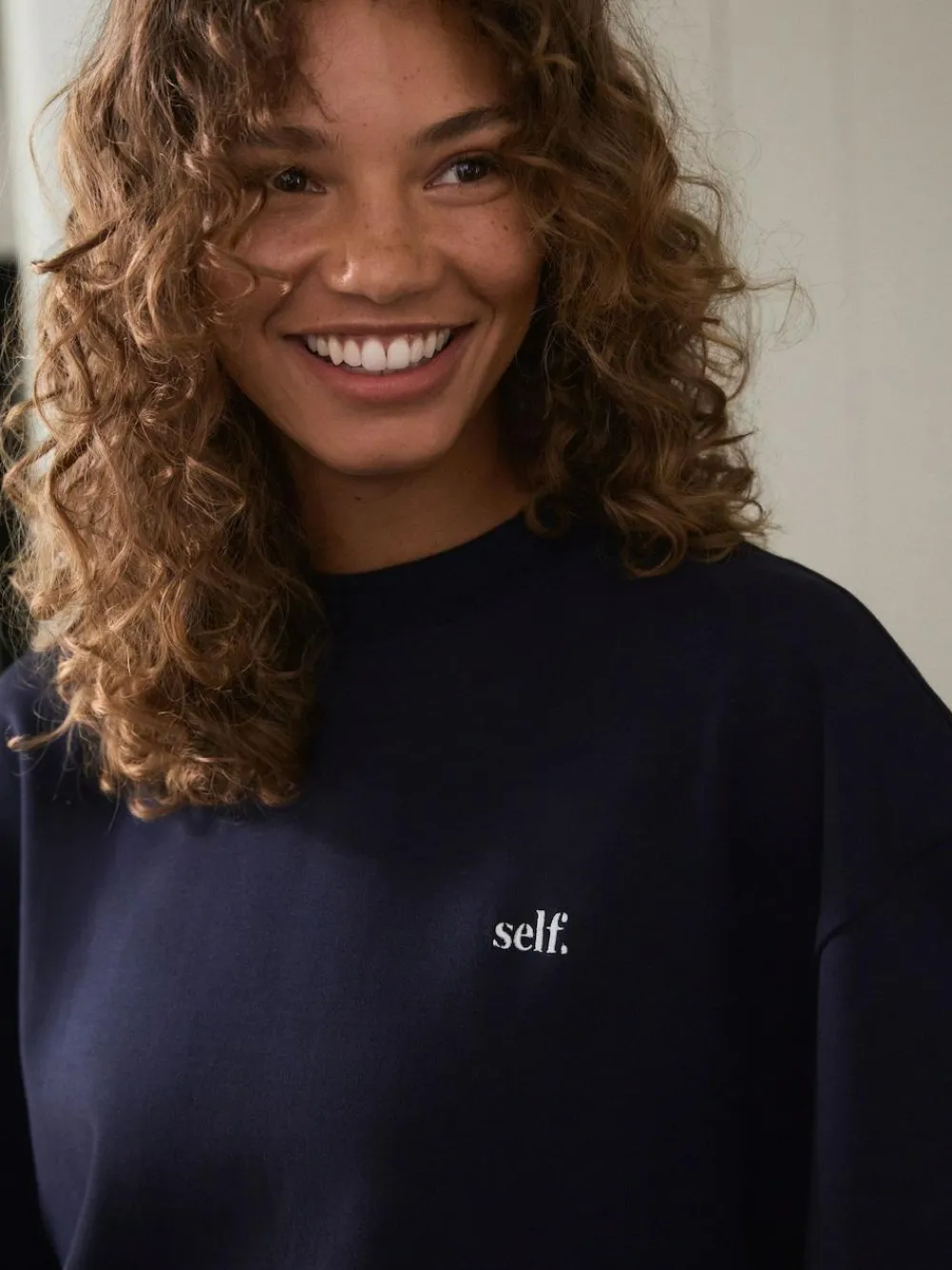 New self. Short Sleeve Pyjamas Navy Stripe