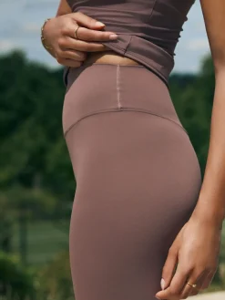Hot self. Peppercorn Brown High Waist Leggings