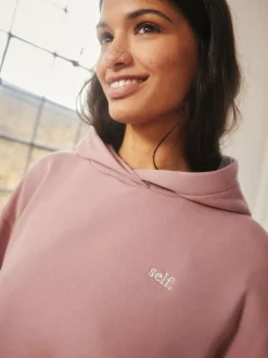 Online self. Pink Hoodie
