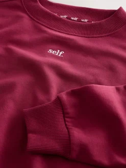 Online self. Sweatshirt Red