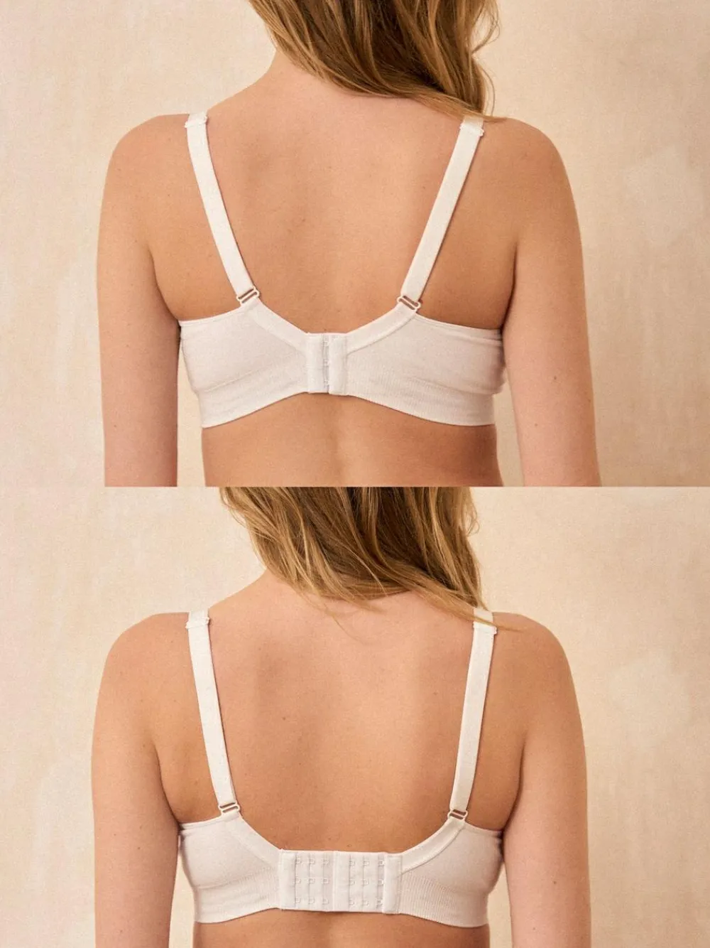 Seraphine Black & White Bamboo Soft Seamless Maternity & Nursing Bra 2 Pack^Women All Lingerie|Sportswear