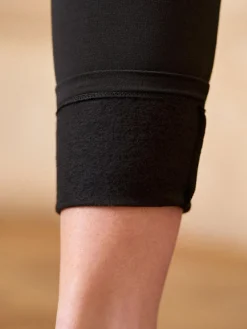 Online Seraphine Black Underbump Maternity Thermal Leggings