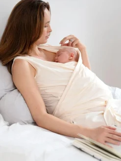 Seraphine Skin to Skin Babywearing Sleeveless Top Cream