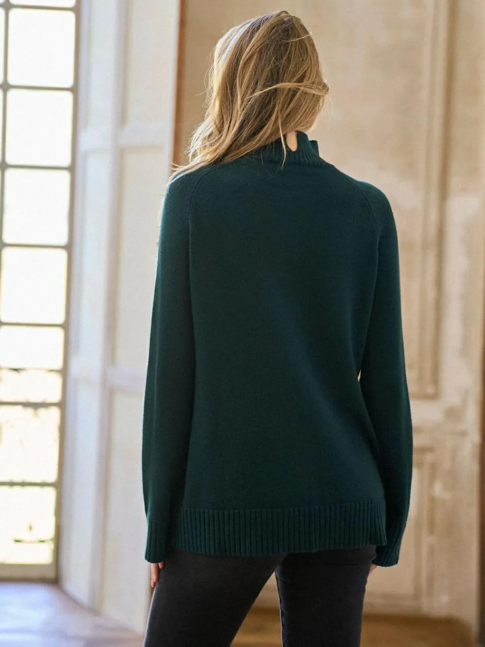 Seraphine Premium Cashmere Blend Maternity & Nursing Roll Neck Jumper^Women Nightwear|Knitwear