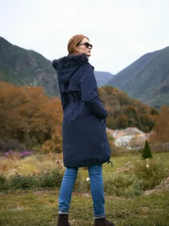 Seraphine Navy Blue Premium Sub-Zero Down Filled 3-In-1 Maternity & Babywearing Parka^Women Coats & Jackets|Coats & Jackets