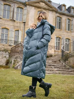 Seraphine Long 3-In-1 Maternity & Babywearing Puffa Coat^Women Coats & Jackets|Coats & Jackets
