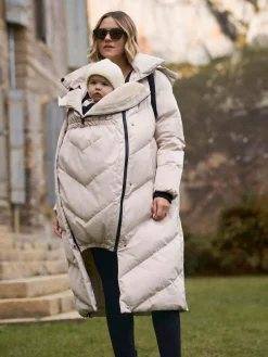 Seraphine Long 3-In-1 Maternity & Babywearing Puffa Coat^Women Coats & Jackets|Coats & Jackets