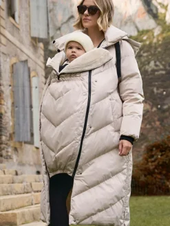 Seraphine Long 3-In-1 Maternity & Babywearing Puffa Coat^Women Coats & Jackets|Coats & Jackets