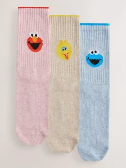 Next Sesame Street License Ankle Socks 3 Pack^Women Socks & Tights