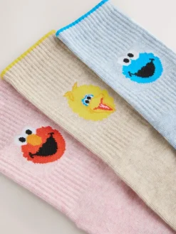 Next Sesame Street License Ankle Socks 3 Pack^Women Socks & Tights