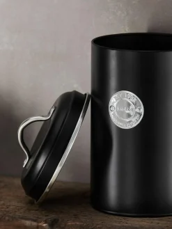 Best Next Set of 3 Badge Set of 3 Storage Jars Black