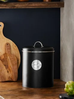 Next Set of 3 Black Badge Single Storage Jars^ Storage & Organisation