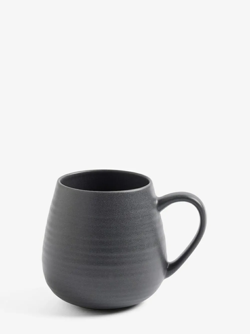 New Next Set of 4 Kya Mugs Charcoal Grey