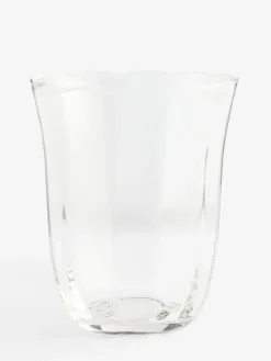 New Next Set of 4 Clear Sadie Scallop Tumbler Glasses
